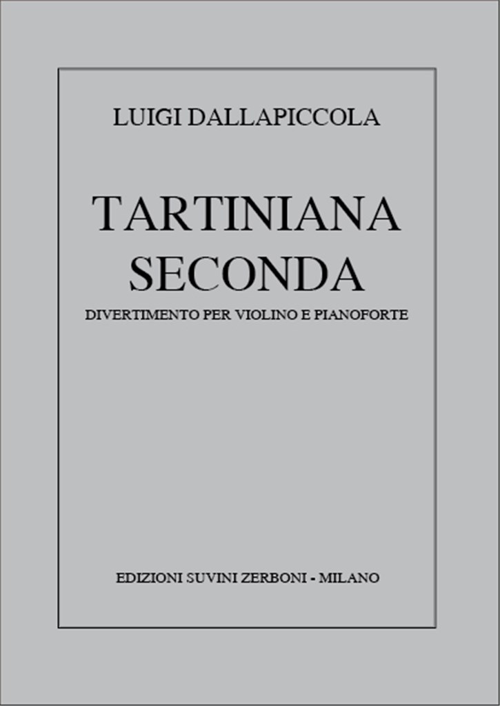 Tartiniana Seconda (1955-1956)